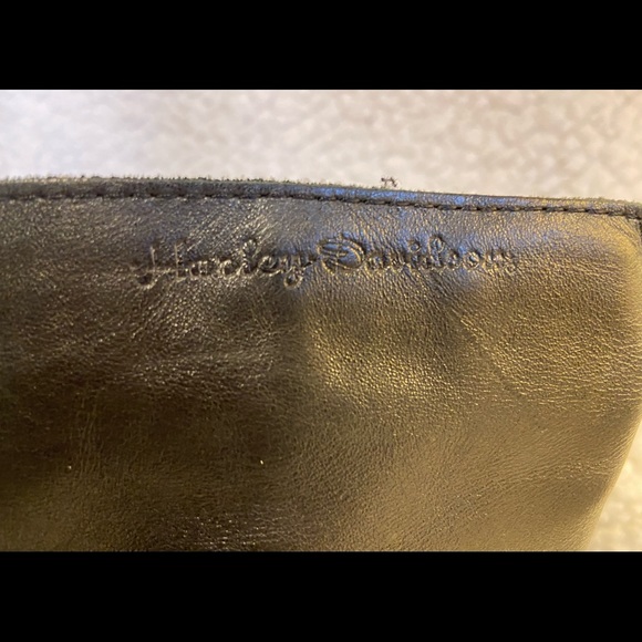 Harley Davidson WELL LOVED black riding boots 8.5 - Picture 12 of 12